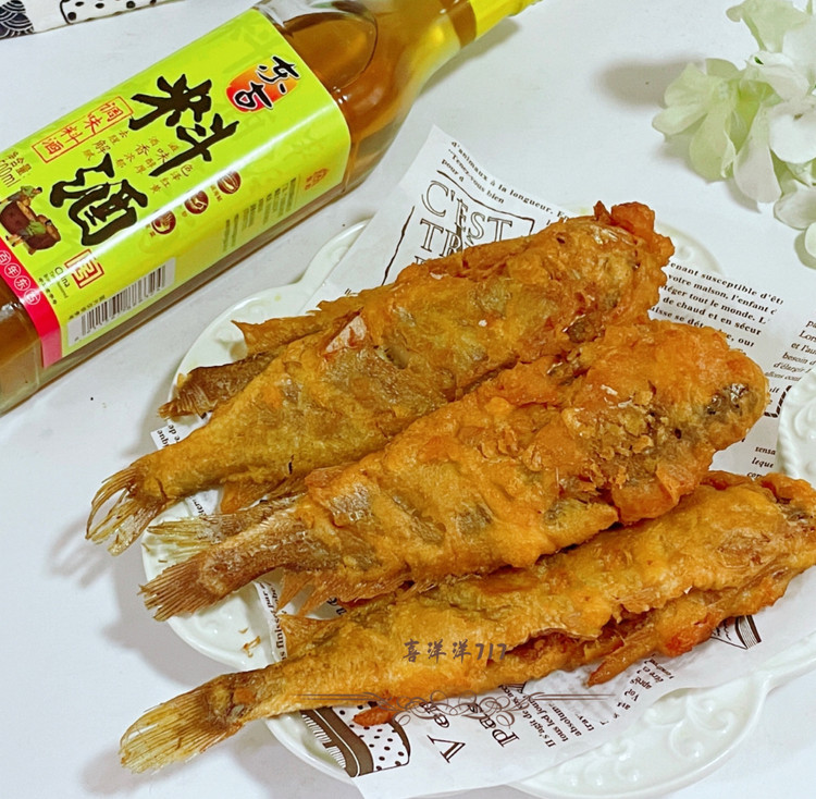 酥炸黄花鱼的做法