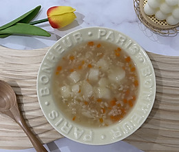 雪梨山药粥的做法