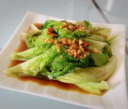 蒜泥生菜的做法