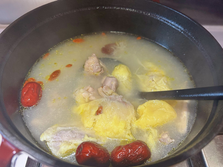 榴莲鸡汤5的做法