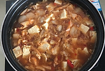 辣白菜豆腐豆芽汤的做法