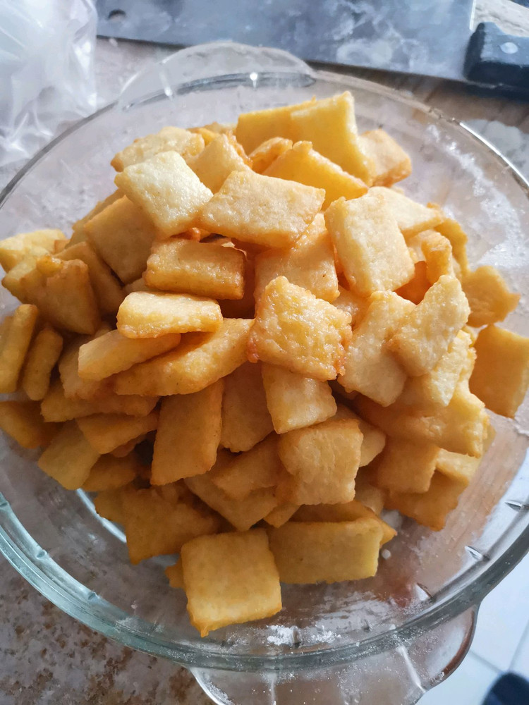小米锅巴的做法