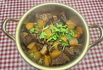 红烧牛肉炖萝卜的做法