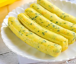 土豆杂蔬肠 宝宝辅食食谱的做法