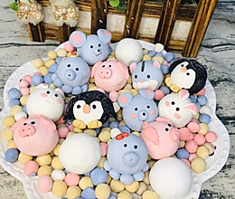 #憋在家里吃什么#卡通汤圆的做法