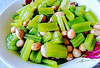西芹花生豆（凉菜）#舌尖上的春宴#的做法