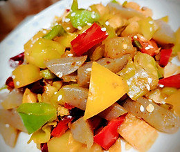 刷脂刷到你惊叫【清炒魔芋豆腐、冬瓜酸菜】的做法