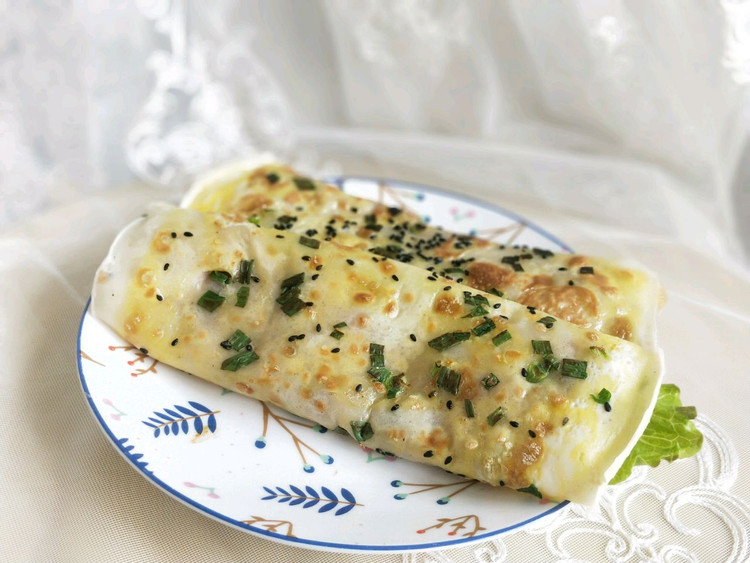 快手煎饼果子＋免油炸薄脆方法的做法