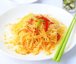 凉拌土豆丝的做法