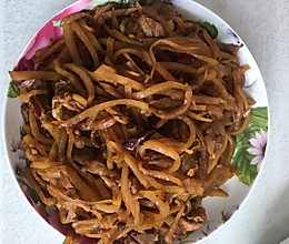 炒咸菜的做法