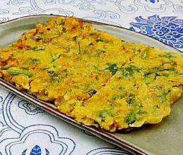 【蔓德拉的厨房】春菊泡菜饼的做法