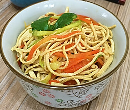 凉拌干豆腐丝的做法