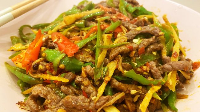 子姜牛肉的做法