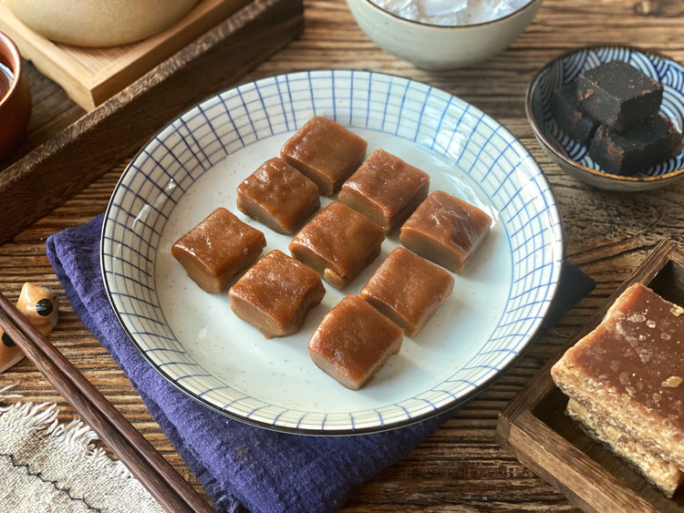 椰汁红糖年糕的做法