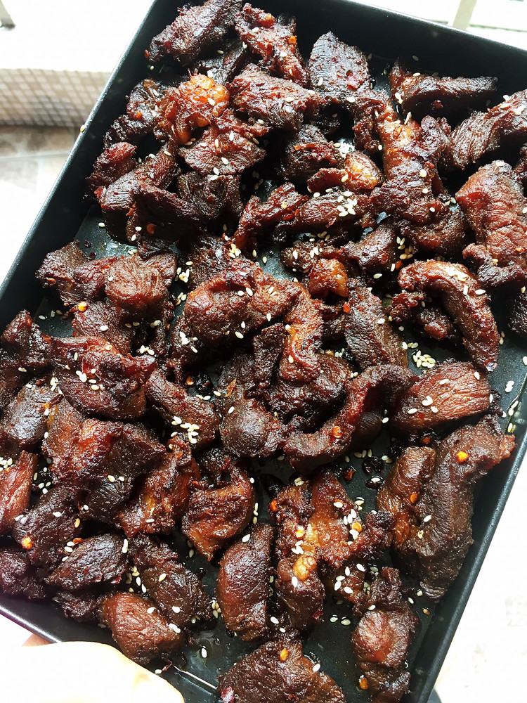 自制零食牛肉干的做法