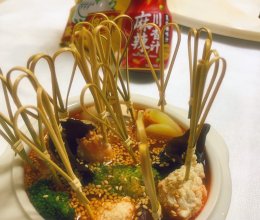 钵钵鸡｜冷锅串串的做法