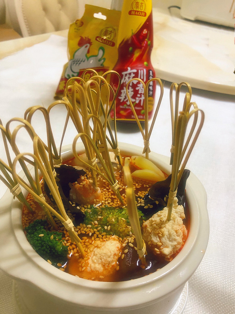 钵钵鸡｜冷锅串串的做法