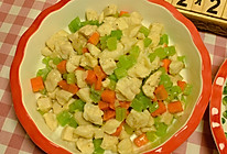 #东古家味美食#减脂减肥 西芹炒鸡丁的做法