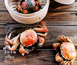 #秋天怎么吃#又到菊黄蟹肥秋正浓，教大家做清蒸螃蟹的做法
