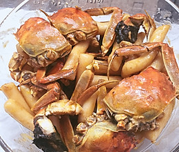 大闸蟹炒年糕的做法