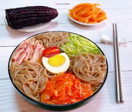 #刘畊宏女孩减脂饮食#荞麦冷面的做法