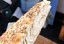 农家早餐——芝麻发面大饼的做法