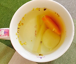 桂花冰糖马蹄水的做法