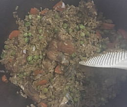 排骨焖米饭的做法