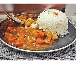 土豆牛肉咖喱饭的做法