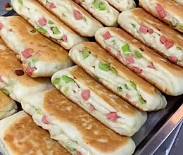 尖椒火腿饼的做法