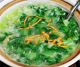 锦娘制——青菜米汤钵的做法