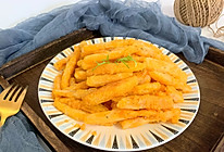 媲美饭店的蛋黄焗南瓜，外酥里糯的做法