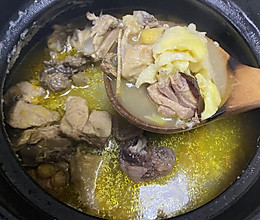 榴莲肉煲土鸡汤（滋补养生）极简版的做法