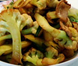 爆炒花菜的做法