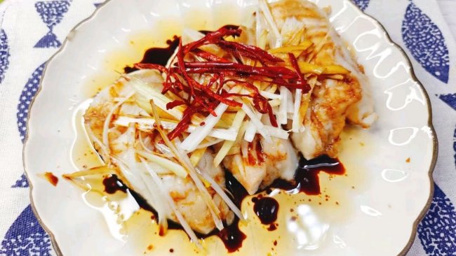 #宝宝的第一口辅食鱼#清蒸鳕鱼的做法