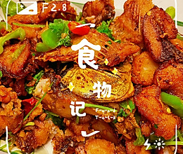 双椒鱼片的做法