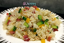 金华火腿炒饭的做法
