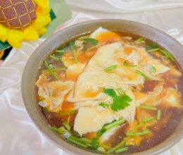 #刘畊宏女孩减脂饮食#豆腐脑的神仙做法的做法