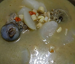 骨头白萝卜干贝汤的做法