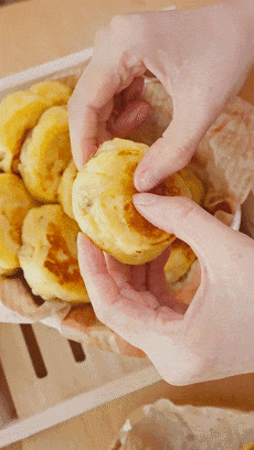 【宝宝辅食】香蕉发面饼的做法