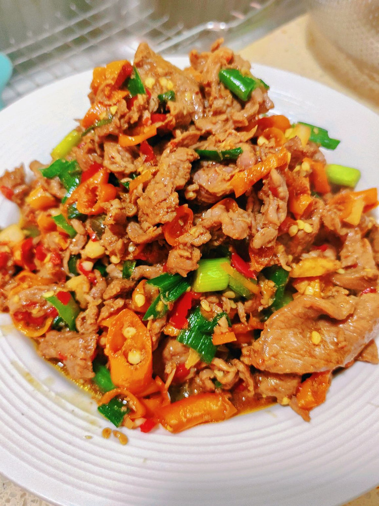 生炒牛肉的做法