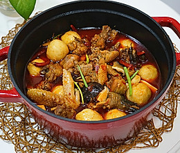 土鸡鱼丸煲的做法
