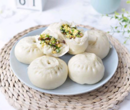 香菇青菜包子的做法