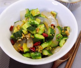 #我的女神“饭”儿#黄瓜拌粉皮的做法