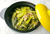 猪肉炖春菜的做法