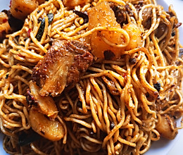 土豆排骨焖面，不剩一滴汤汁的做法