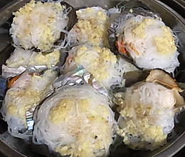 蒜蓉粉丝蒸带子的做法
