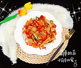 #非你莫“薯”挑战赛#美国马铃薯条虾仁蔬菜沙拉㊙️的做法