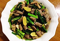 青蒜猪肠#豆果魔兽季联盟#的做法