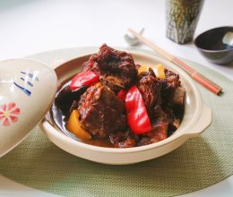 #年夜饭上桌啦#红烧牛肋骨的做法